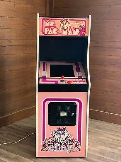 Nouvelle Machine D’arcade Pink Ms. Pacman, Mise À Niveau
