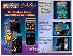 Nouvelle Mme Pac-man / Galaga 20ème Anniversaire Combo Arcade Machine Sud Floride