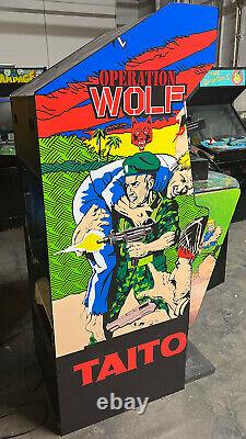 Opération Wolf Arcade Side Art