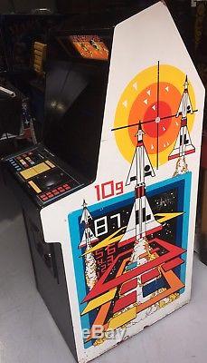 Original 1980 Commande Missile Arcade Machine 80's Atari