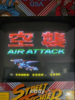 Original 1987 Capcom Street Fighter Arcade Machine Works Great 1000+ Jeux