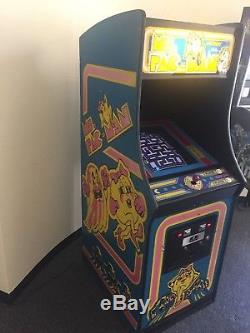 Original Jeu Vidéo De Machine D'arcade Verticale Ms Pac-man Bally