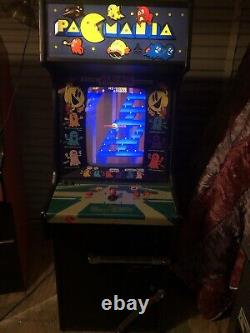 PACMANIA 1987 Machine de jeu d'arcade Ultra RARE Namco ATARI 3-D Original des années 80 NV