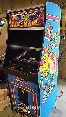 PAC-MAN entièrement restauré, jeu d'arcade vidéo original avec garantie et support