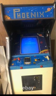 PHOENIX ARCADE MACHINE par CENTURI 1980 RARE