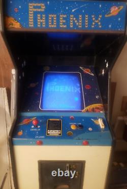 PHOENIX ARCADE MACHINE par CENTURI 1980 RARE