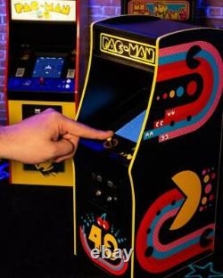 Pac-man 40th Anniversary Quarter Arcade Machine Signé Par Toru Iwatani 1 De 256