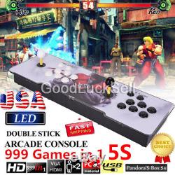 Pandora Boîte 5s Retro Arcade Videogame Machine 999 Dans 1 Jeux Double Stick Console