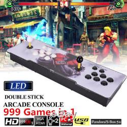 Pandora Boîte 5s Retro Arcade Videogame Machine 999 Dans 1 Jeux Double Stick Console