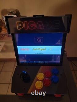 Pimoroni Picade 10 Countertop Arcade Machine Entièrement Assemblée, Mises À Jour Personnalisées