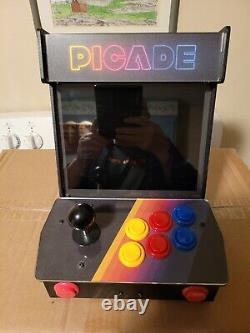 Pimoroni Picade 10 Countertop Arcade Machine Entièrement Assemblée, Mises À Jour Personnalisées