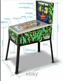 Pinball Machine Haunted House Black Hole Image Numérique 3d 12 Jeux D'arcade En 1