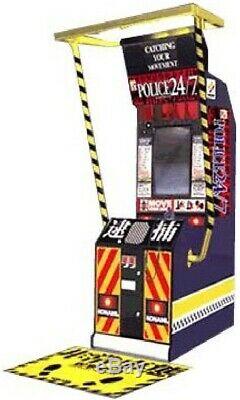 Police 911 Machine Arcade Par Konami (excellent État) Rare