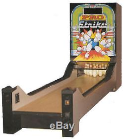 Pro Striker Arcade Bowling Alley 15ft Rare Big Ball Bowler Machine (excellent)