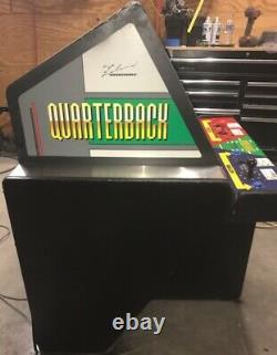 Quarterback Arcade Machine Par Leland 1987 (excellent Condition) Rare