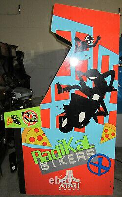 Radikal Bikers Arcade Machine Par Atari (excellent Condition) Rare