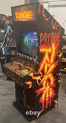Rage Primaire Arcade Machine Par Atari 1994 (excellent Condition)