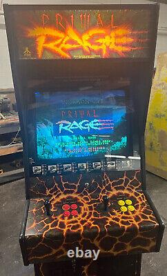 Rage Primaire Arcade Machine Par Atari 1994 (excellent Condition)
