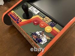 Rally-x Themed Tabletop Cocktail Arcade Machine Plays 60 Real Arcade Games