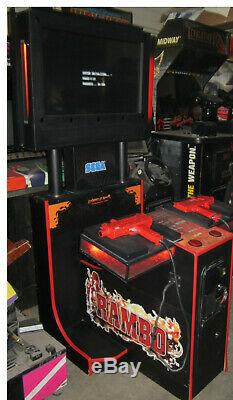Rambo Arcade Machine Par Sega (excellent État)