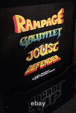 Rampage Arcade1up Arcade Cabinet Machine Jeu Vidéo Rétro