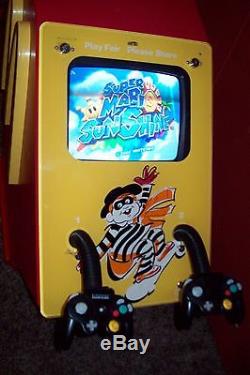 Rare Mcdonalds Land Jeu Vidéo Nintendo Arcade Station Game Play Machine