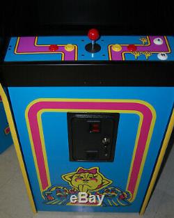Restauré Mme Pacman Arcade Machine Upgraded Pour Jouer 60 Jeux! Pac-man