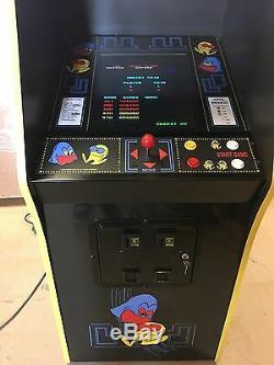 Restauré Noir Pacman Arcade Machine, Aménagee