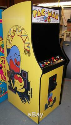 Restauré Pacman Arcade Machine Plays 60 Jeux! Pac Man Multicade