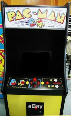 Restauré Pacman Arcade Machine Upgraded Pour Jouer 60 Jeux! Pac-man