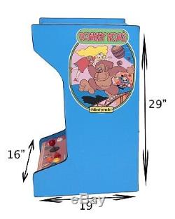 Rétro Bartop / Machine D'arcade De Table D'âne Kong Rétro Avec 60 Jeux Classiques