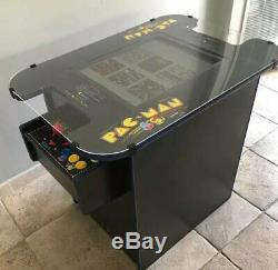 Retro Cocktail Arcade Machine Avec 21 Grand Écran Et 412 Jeux Classiques Glass