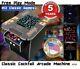 Retro Cocktail Arcade Machine Avec 412 Jeux Classiques, Voyage Chrome, Ms Pacman