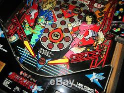 Rollergames Arcade Pinball Machine Williams 1990 (led Sur Mesure)