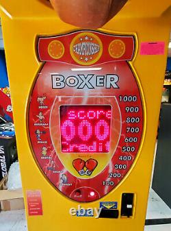 Sac Jaune Boxer Poinçonneuse Pleine Grandeur Arcade Machine Jeu (play Magique)