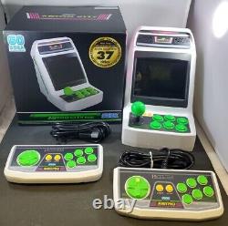 Sega Astro City Mini Arcade Machine + 2 Contrôleurs, 37 Titres De Jeu, Cib, Utilisé