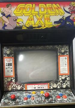 Sega Golden Axe Arcade Machine (excellent État) Rare