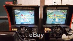 Sega Super Gt Arcade Machine Deux (2) Unités