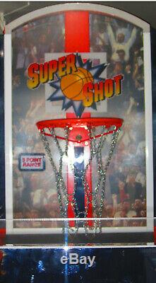 Shot Super Arcade Machine Basket-ball Par Skeeball (excellent État) Rare