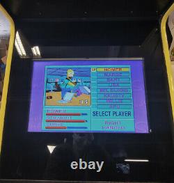 Simpsons Bowling Arcade Machine De Jeu Vidéo Fonctionne Très Bien! - 22 LCD