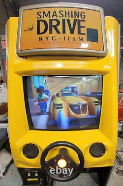 Smashing Drive (crazy Taxi) Arcade Driving Course Vidéo Jeu Machine Travailleurs Grands