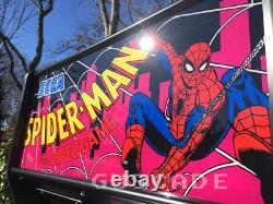 Spider-man Arcade Machine New Full Size Jeu Vidéo Joue De Nombreux Classiques Guscade