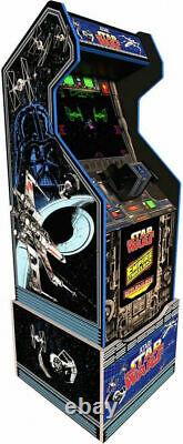 Star Wars Arcade1up Home Cabinet Machine Avec Custom Riser Flambant Neuf