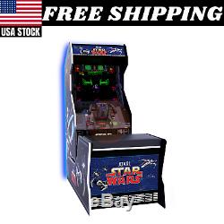 Star Wars Arcade Machine Avec Banc Seat Limited Edition Arcade1up 17 Écran
