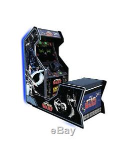Star Wars Arcade Machine Avec Banc Seat Limited Edition Modèle 17 Écran