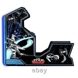 Star Wars Arcade Machine Avec Bench Seat Limited Edition Arcade1up 17 Écran