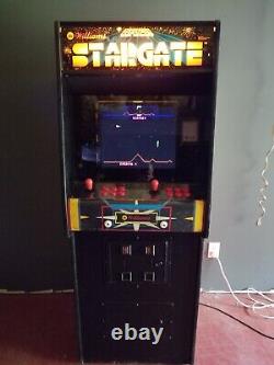 Stargate Defender Arcade Machine Plays 750 Jeux- Défenseur, Joust, Stargate, Sf