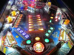 Station Spatiale Arcade Pinball Machine Williams 1987 (led Sur Mesure)