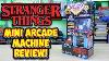 Stranger Things Mini Arcade Machine Avec 20 Jeux Saison 3 Revue De Marchandise