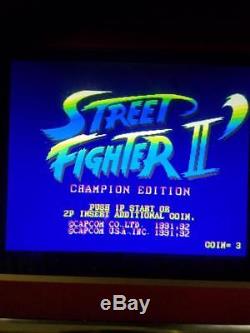 Street Fighter 2 Champion Edition Edition Cabaret Arcade Machine